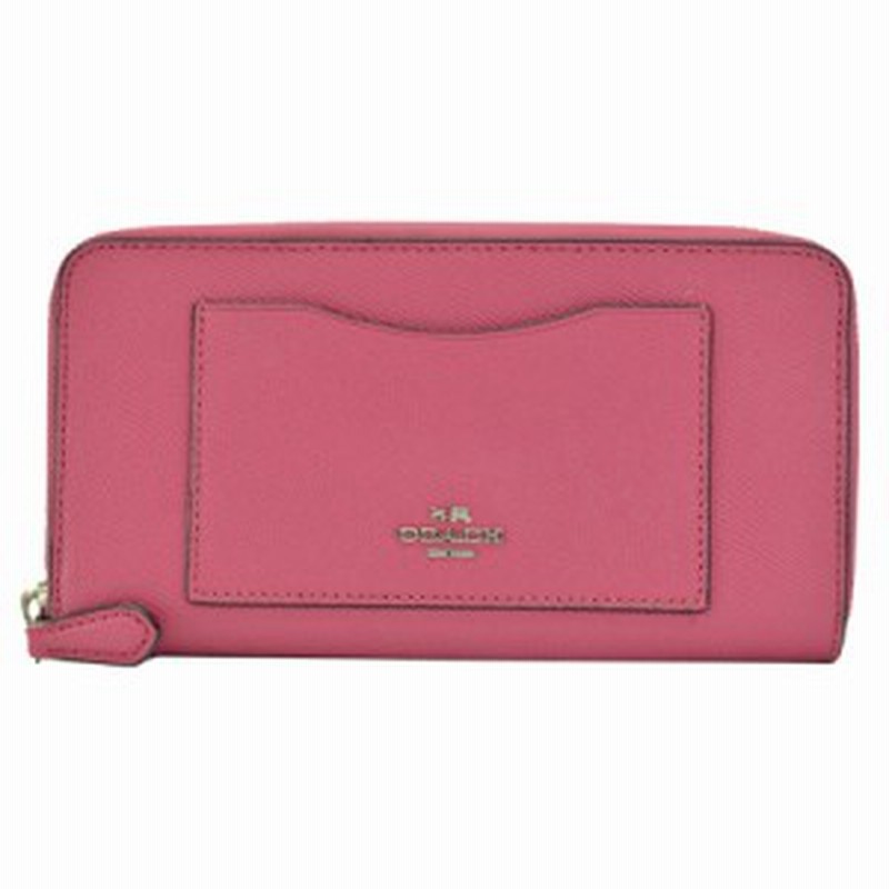 定番人気 中古 コーチ 長財布 レディース ピンクｘゴールド R7135 通販 Lineポイント最大1 0 Get Lineショッピング