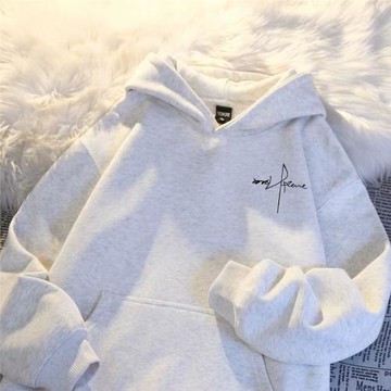 男女童美式風格休閑寬松連帽衛衣2025秋冬今年流行爆款中大童上衣