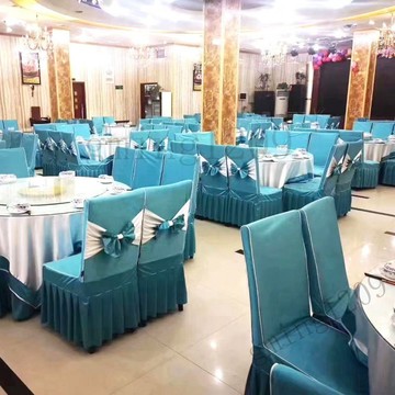 新款 酒店宴會專用 木椅子套罩 椅子套 結婚飯店椅子套罩 木椅子套 椅子靠背套 可定製 免運費 防塵保護套