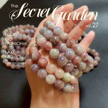 ⭕梅花碧璽⭕碧璽水晶手串9-13咪 糖果碧璽 共生水晶 莫奈花園水晶 純天然無優化 能量水晶 水晶手練 五行水晶手珠