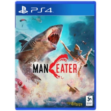 索尼PS4遊戲片  食人鯊 深海狂鯊 Maneater 大白鯊    繁體中文 全新/二手