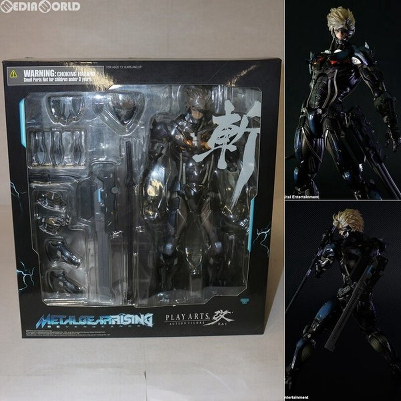 中古即納 Fig プレイアーツ改 雷電 Metal Gear Rising Revengeance フィギュア スクウェア エニックス 通販 Lineポイント最大0 5 Get Lineショッピング