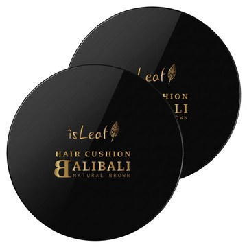 isLeaf 台灣公司貨 髮際線遮色粉餅 14g  栗棕  2個