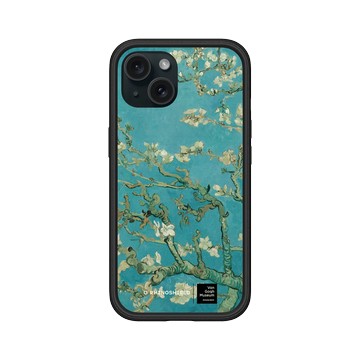 iPhone 15 Mod NX 黑 - Van Gogh Museum - 盛開的杏樹