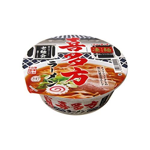 ニュータッチ 凄麺 喜多方ラーメン 114g×12個