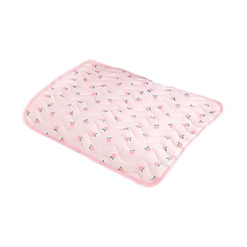 寵物涼墊  冰絲涼感  S~L碼可選  M號(60 x 50cm)  粉色蜜桃  1個