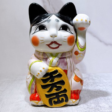 【龜福納祥】日本清水燒招財貓 | 岡龜
