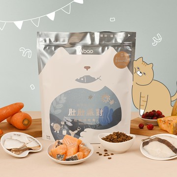 【Abao】肚肚派對-貓吃魚  無穀貓糧 1.5kg