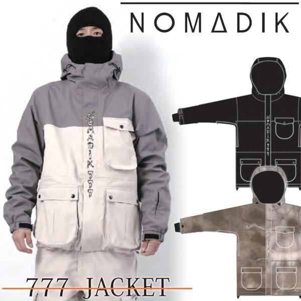 24-25 NOMADIK/ノマディック 777 jacket メンズ レディース 防水 24-25 NOMADIK/ノマディック 777 jacket メンズ レディース 防水