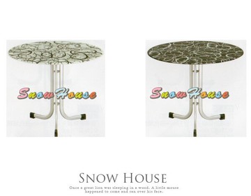 ╭☆雪之屋居家生活館☆╯R738-06/07/08 閃光銀扁管玻璃圓桌(409架)/置物桌/咖啡桌/洽談桌/三色