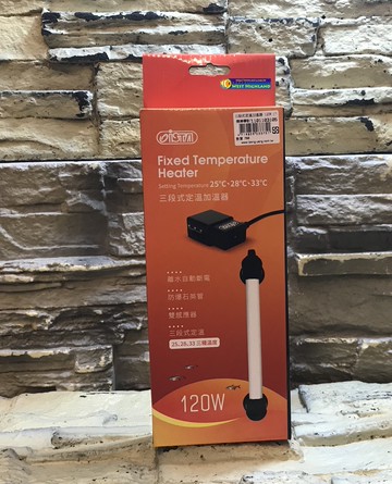 【西高地水族坊】ISTA伊士達 三段式定溫加溫器(雙控溫晶片)120W