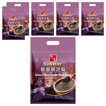 SUNWAY 鄉味 黎麥黑芝麻  30g  10包  6袋