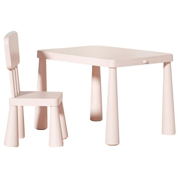 LILIKOKO 哩哩摳摳 歐風成長書桌 + 椅 BS-8836  78.5 x 16 x 56cm  粉色