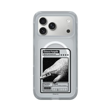 iPhone 17 Pro Max AirX 流變灰 - RHINOSHIELD X Taipei Zoo - 穿山甲：限量卡牌