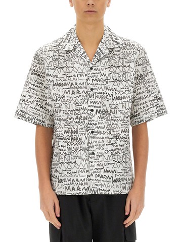marni printed shirt