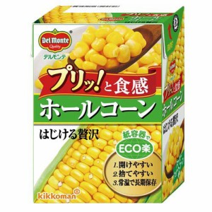 デルモンテ ホールコーン はじける贅沢(190g*12個入)[野菜加工缶詰]