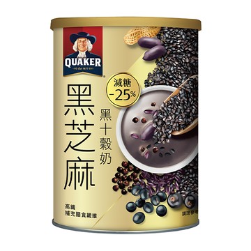 QUAKER 桂格 黑芝麻黑十穀奶  390g  1罐