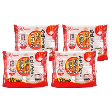 IRIS FOODS 低溫製法微波白飯  200g  40盒