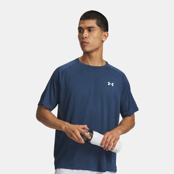 UA 男 Tech Textured 短袖T-Shirt 人氣新品