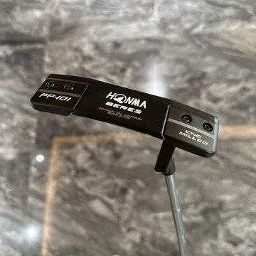 二手 高爾夫球桿紅馬 PP-101推桿黑色單支一字型直條男士原裝正品