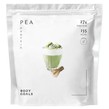 BODY GOALS 全素多效豌豆蛋白飲 PRO大包裝 靜岡抹茶  1kg  1個