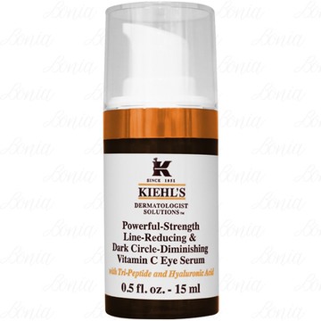 Kiehl s 契爾氏 超能左型C撫紋亮眼精華(15ml)(公司貨)