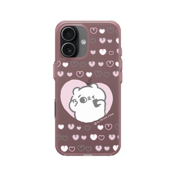 iPhone 17 Clear (相機按鈕) 晶醺玫 - 爽爽貓 Song Song Meow by SECOND - 愛了愛了