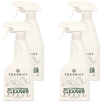 SOGANICS 草之淨 全效多功能清潔噴劑  500ml  4瓶