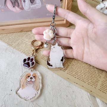 【加購區-鑰匙圈】客製化/似顏繪/含包裝/情侶/禮物