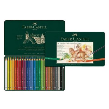 輝柏FABER-CASTELL Maunus水性色鉛筆/116924/24色