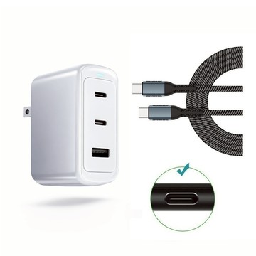 【70W氮化鎵快充頭】適用 USB-C PD 筆電充電器｜Type-C 電源供應器｜支援各品牌筆記型電腦