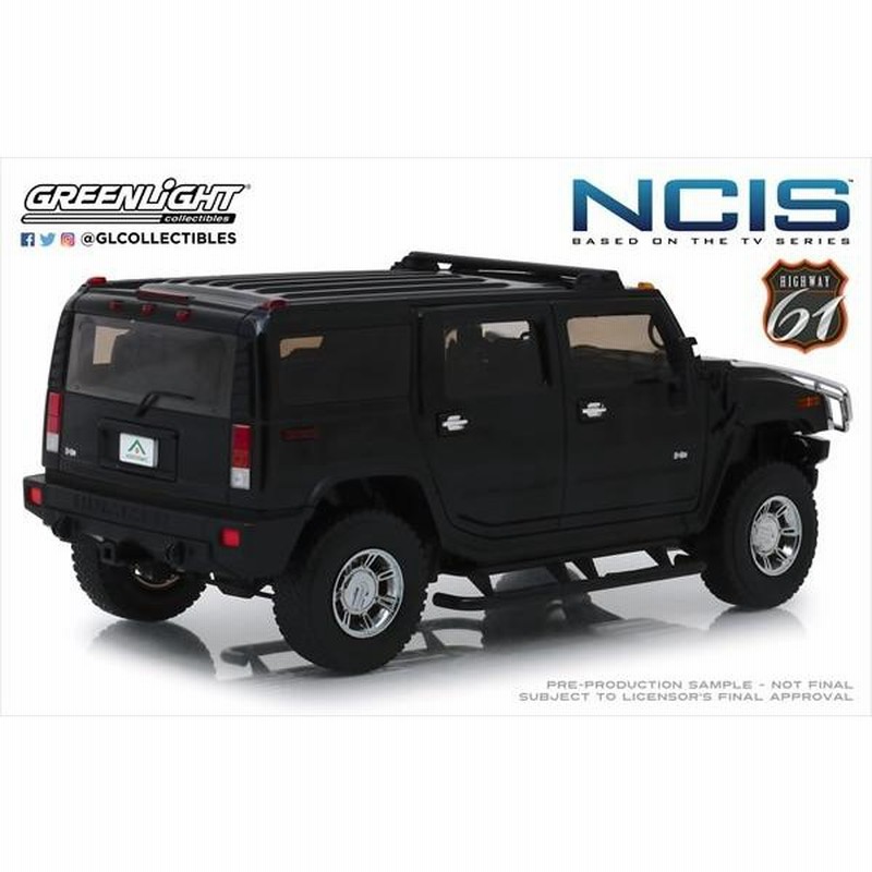 TVシリーズ NCIS に登場するハマーです ミニカー 1/18 Highway61 2006 ハマーH2 NCIS仕様 黒 予約商品 |  LINEブランドカタログ