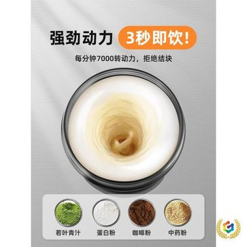 ✅2024新款全自動攪拌杯tritan便攜式水杯運動健身蛋白粉電動搖搖