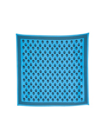 Alexander McQueen Fo Biker 90x90 Twill Silk