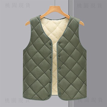 🔥隔日達出🔥馬甲男秋冬棉馬甲寬鬆大碼加絨保暖棉坎肩男內穿馬夾鈕釦防寒
