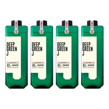 J'SOOP Deep Green J 弱酸性純素洗髮精  1L  4瓶