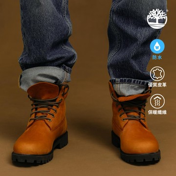 Timberland 男款小麥色特別款Timberland Heritage防水6吋靴|A5RNWAES