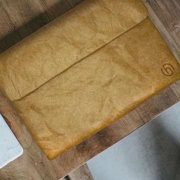 TYVEK MacBook 11~13吋防潑水超輕量杜邦紙筆電包 (335x245mm) 金屬鐵灰