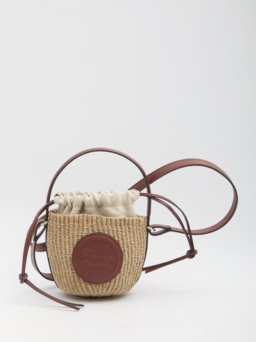 Mini Horse Medal Basket Bag