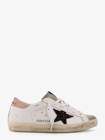 Super-star Classic with List low-top leather sneakers - GOLDEN GOOSE DELUXE BRAND - gender_Woman