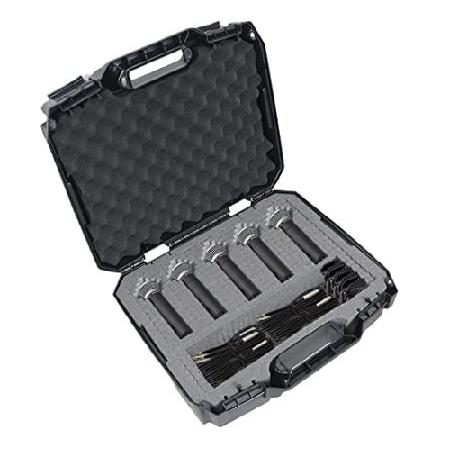 Case Club キャリーケース Shure SM58 マイク対応 最大5つのマイクに対応 旅行、店舗、整理、保護 Shure SM58 マイクを完全にカスタマイズ可能なケー並行輸入