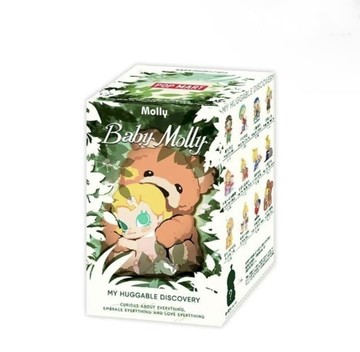 POPMART 泡泡瑪特 POPMART 泡泡瑪特 Baby Molly 抱抱探索計畫系列盲盒 公仔 手辦 茉莉