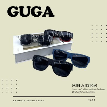 【GUGA】偏光套鏡 適合眼鏡族群配戴 輕量化設計 可折疊套鏡 最高UV400等級 有無配戴眼鏡皆可配戴 J1324