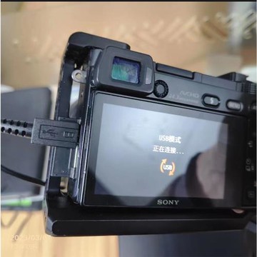 適用索尼相機數據線A6000 A6100 A6300 A5100黑卡RX100 ZV1充電線
