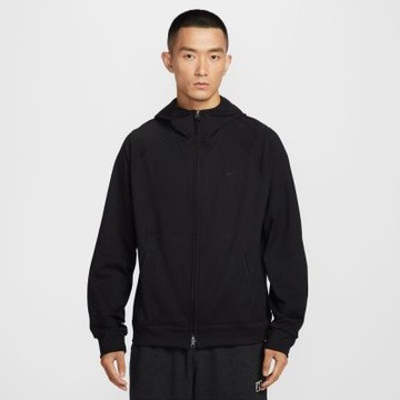 NIKE 外套 男 運動連帽外套 速乾 AS M NK DF UV PRMRY NANO FZ HD 黑 II1309-010