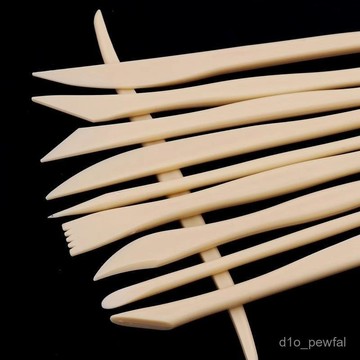 🔥桃園出貨-塑料陶泥工具套裝10件套美術用品diy鵰塑造型軟陶陶藝工具十件套