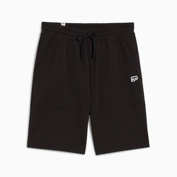 PUMA 彪馬 男女運動短褲-黑色 流行系列Downtown-62674901