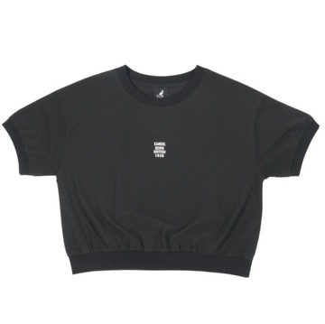 KANGOL 短T 黑色 涼感 短袖 上衣 女 6522101220
