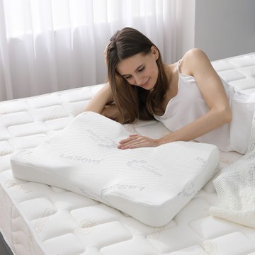 LaSova蝴蝶雙向枕枕套-5&6cm