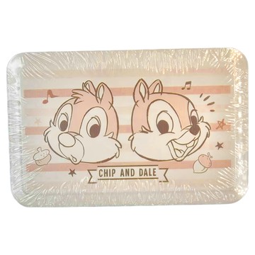 收納王妃 迪士尼 濕紙巾盒 188 x 122 x 75mm  簡約奇奇蒂蒂 白色  1個